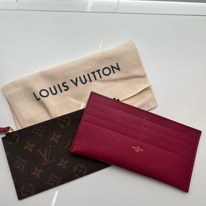 NEW 2022 Louis Vuitton Felicie Pochette Monogram inserts only - with Dust cover